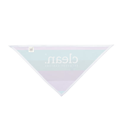 Clean Coastal Colorblock Pet Bandana
