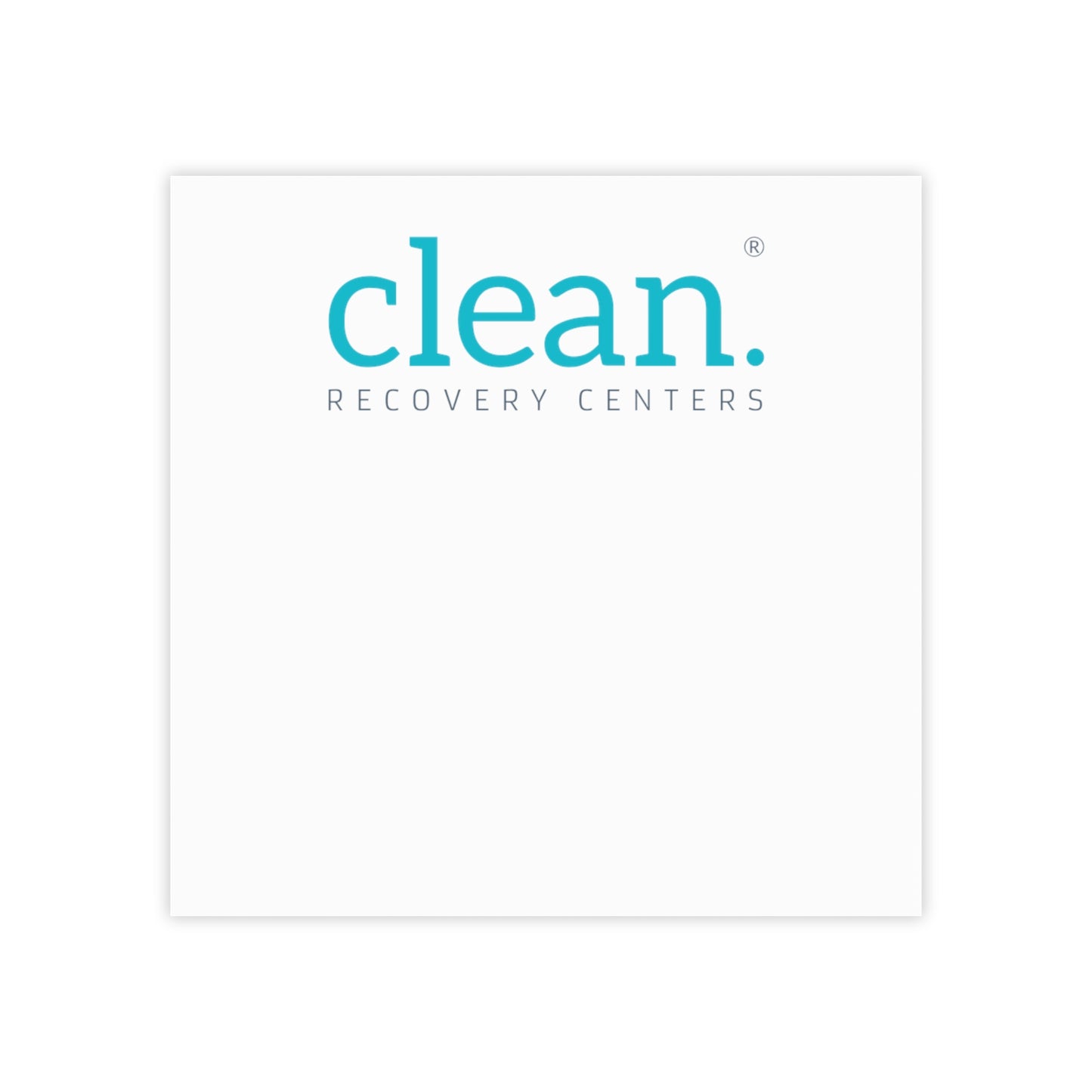 Clean Logo Post-it® Note Pads