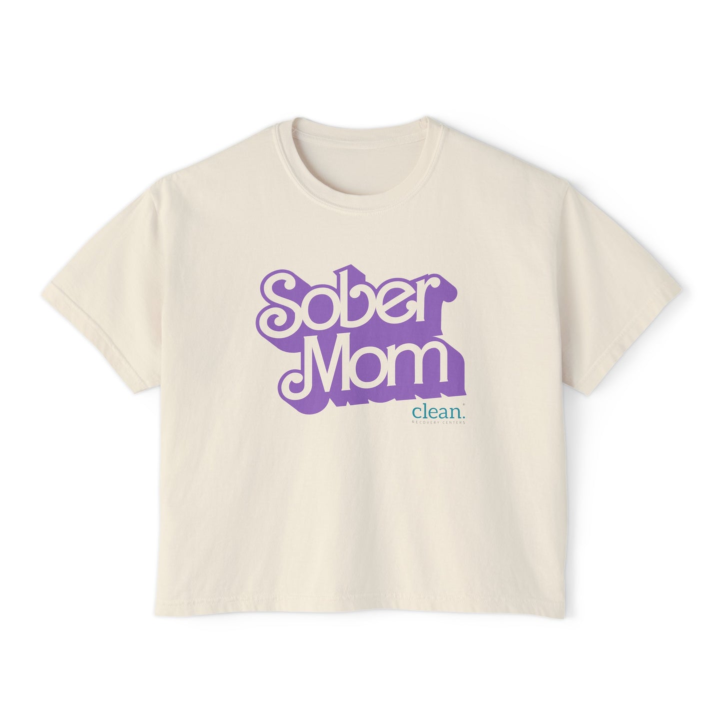 Sober Mom Boxy Tee