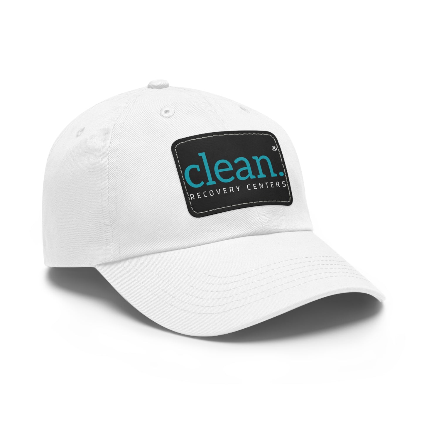 Clean Logo Hat with Leather Patch