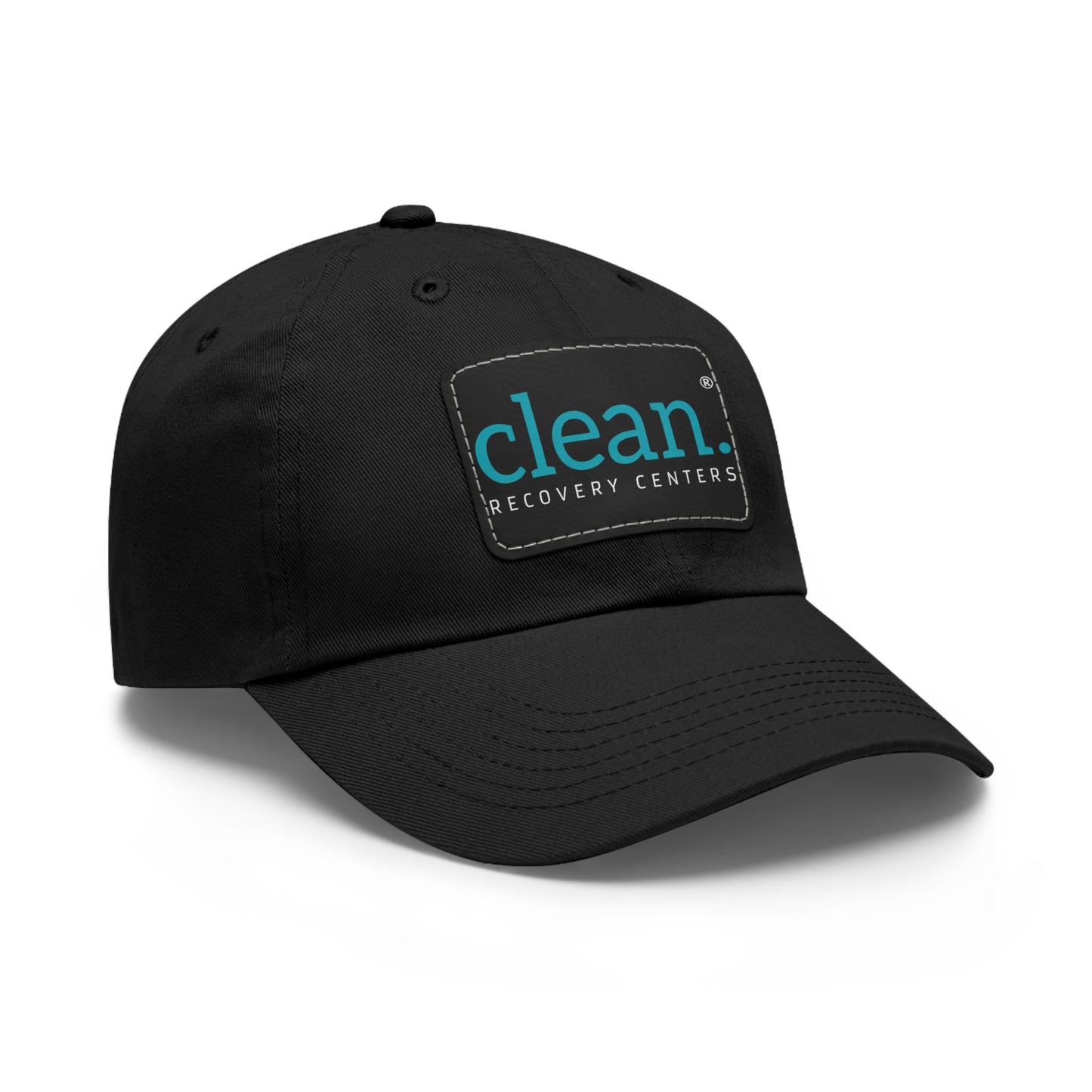 Clean Logo Hat with Leather Patch