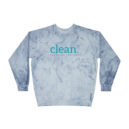 Clean Logo Tie-Dye Sweatshirt