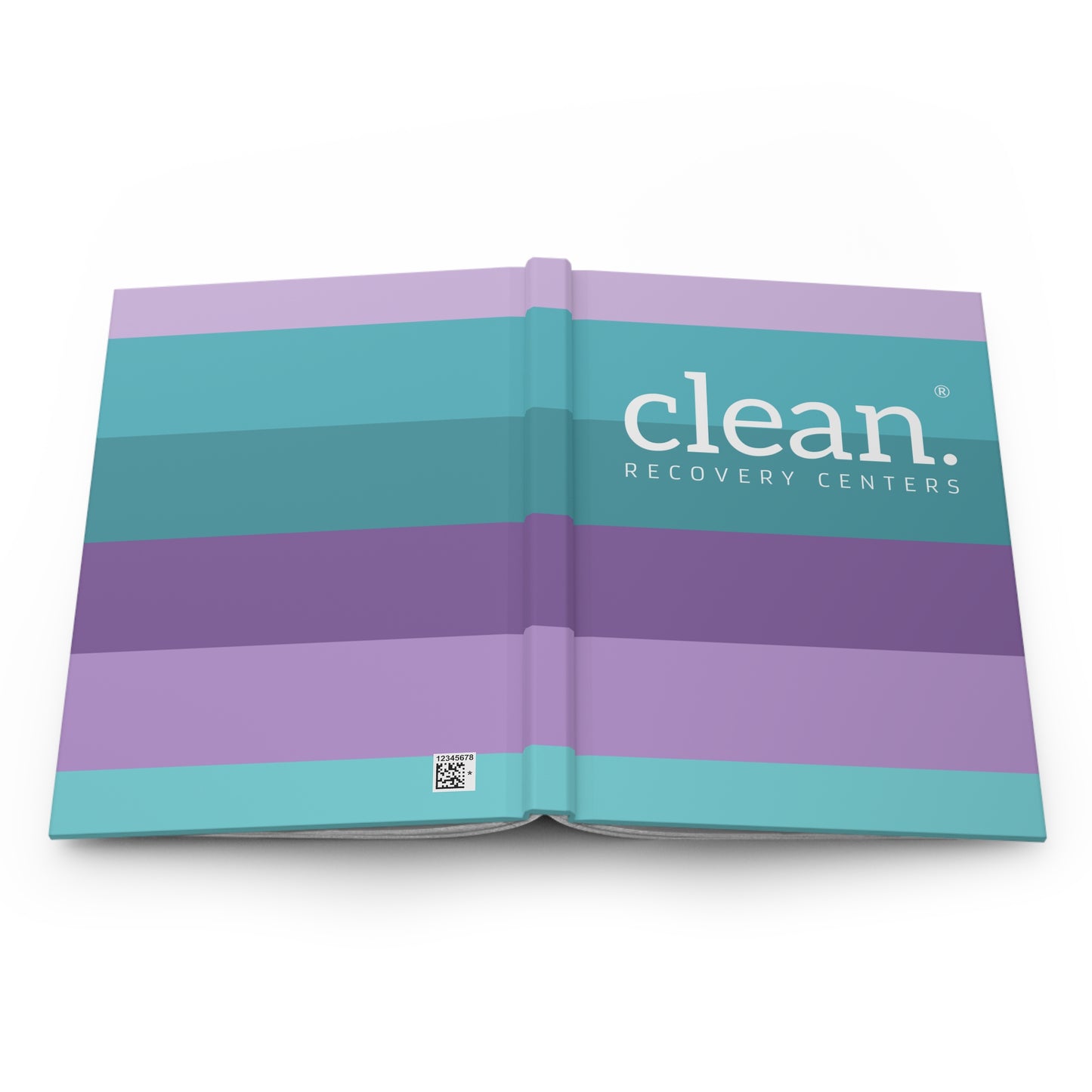 Clean Coastal Colorblock Hardcover Journal