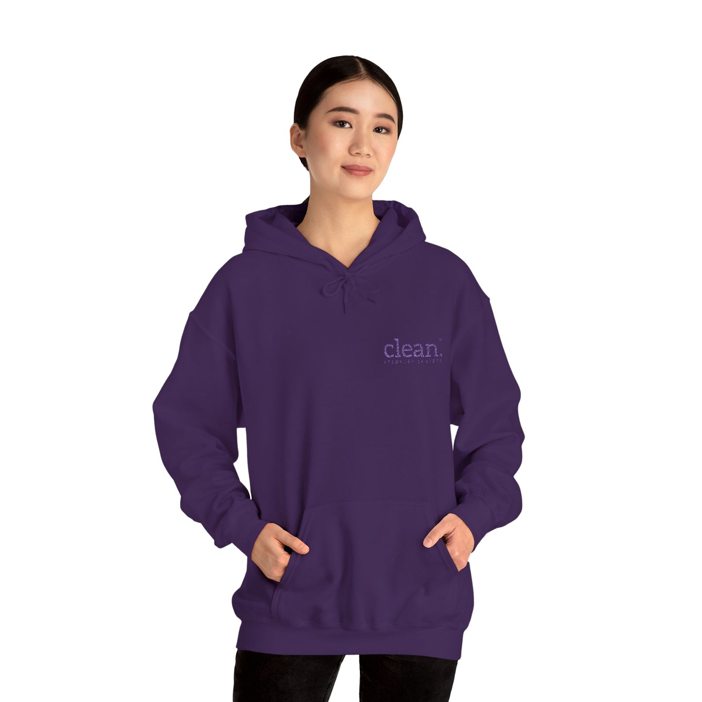 Clean Logo Embroidered Hoodie