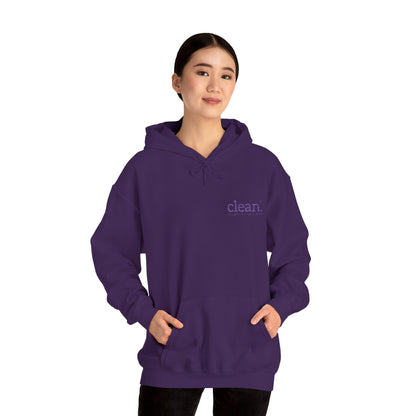 Clean Logo Embroidered Hoodie