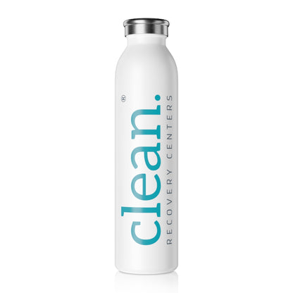 Clean Logo Slim Water Bottle